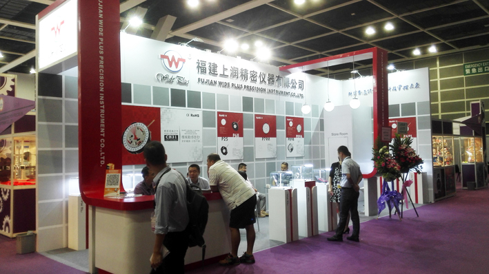 WIDE PLUS Company participated in the 33rd Hong Kong watch exhibition, with fruitful results